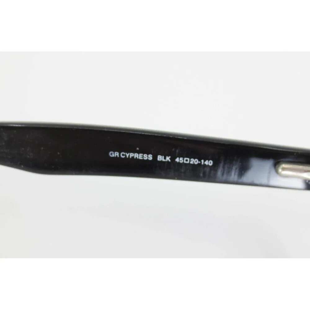Gant Rugger Cypress BLK Round Black Eyeglasses Frames 45-20-140 G Logo 35134